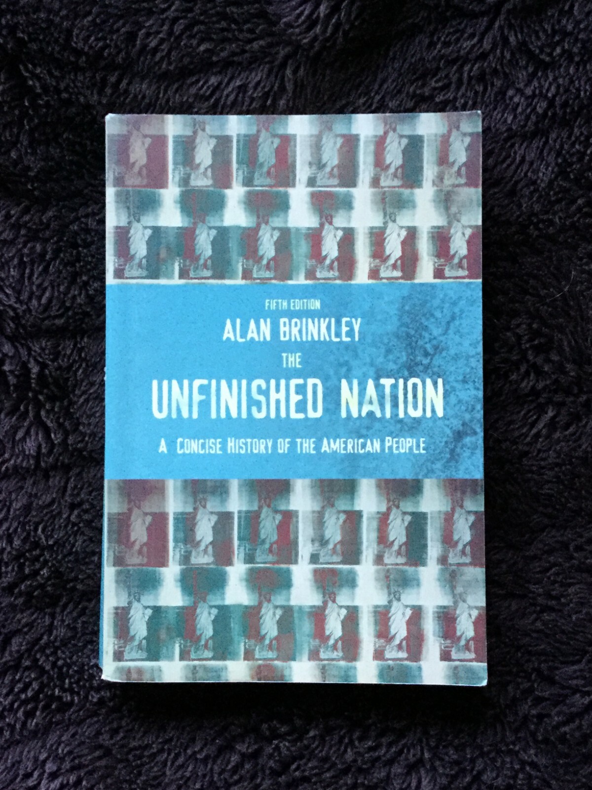 The Unfinished Nation by Alan Brinkley American History Book Paperback