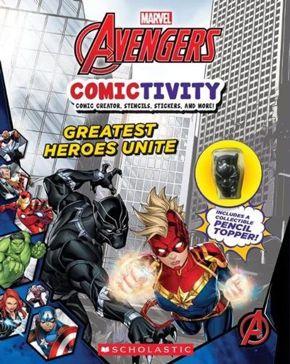 Marvel Avengers Comictivity #1 by Meredith Rusu (English) Novelty Book