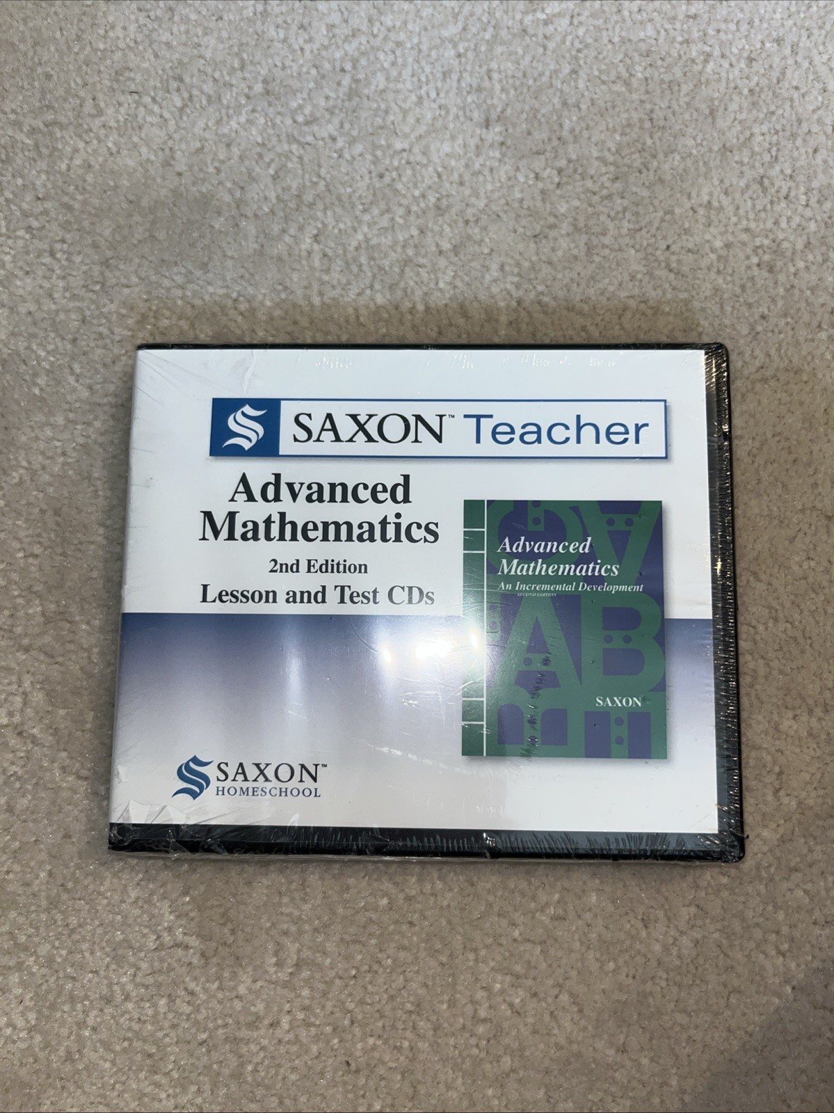 Saxon teacher Advanced Mathematics (2nd Ed) lesson and test CDs. NEW