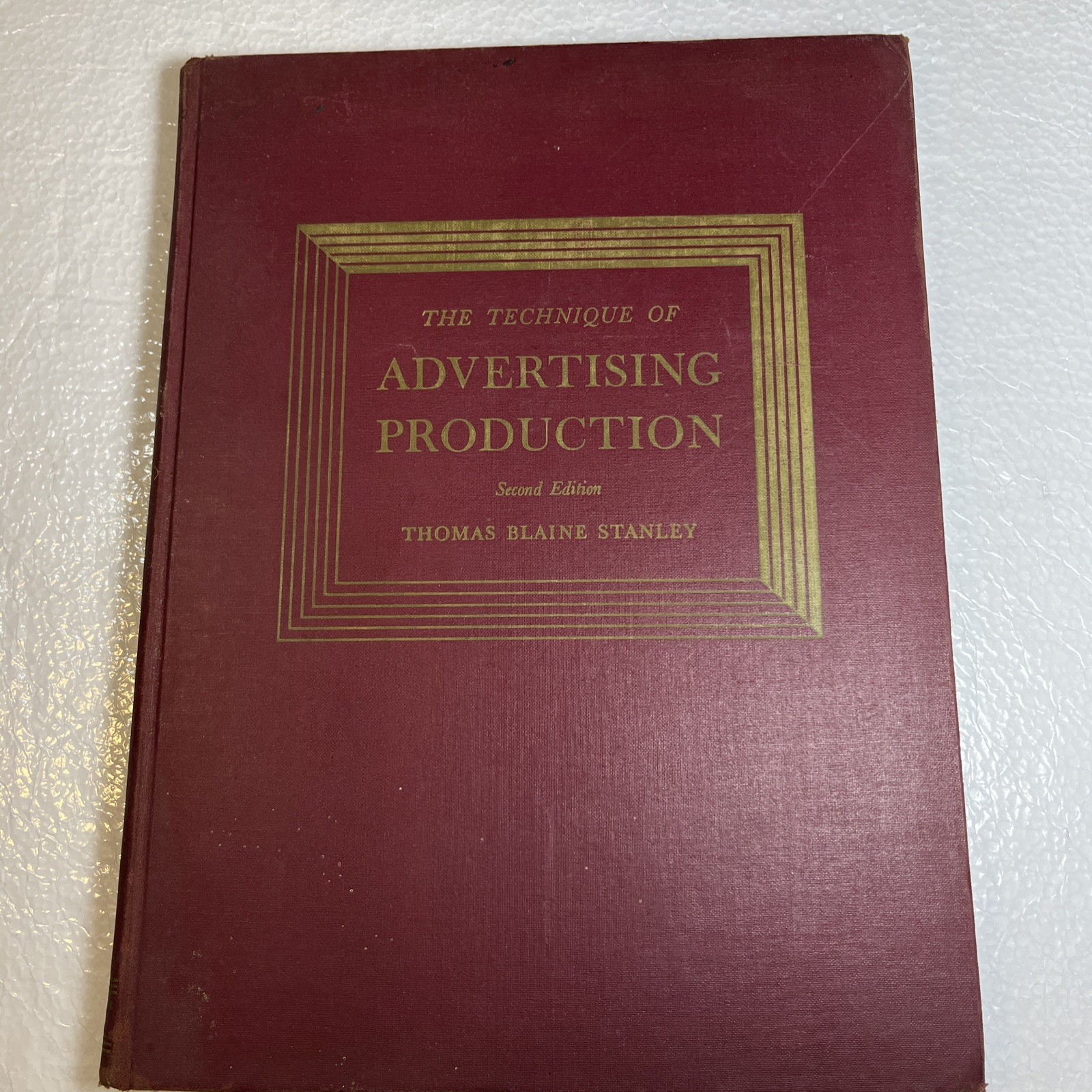 1954-2nd Edition- Techniques of Advertising Production