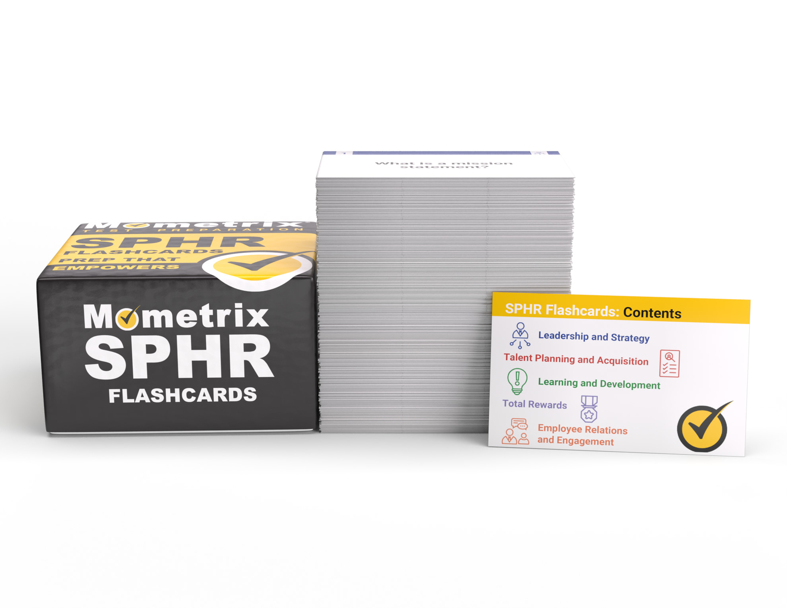 SPHR Certification Study Cards (boxed)