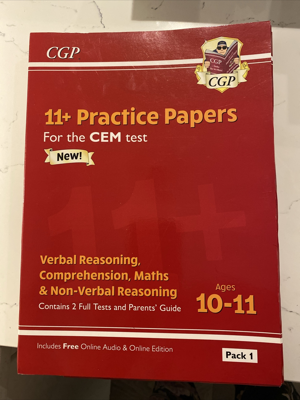 11+ Year 6 CEM Practice Papers 4 Full Sets with Answers Packs 1-4 Ages 10-11 CGP