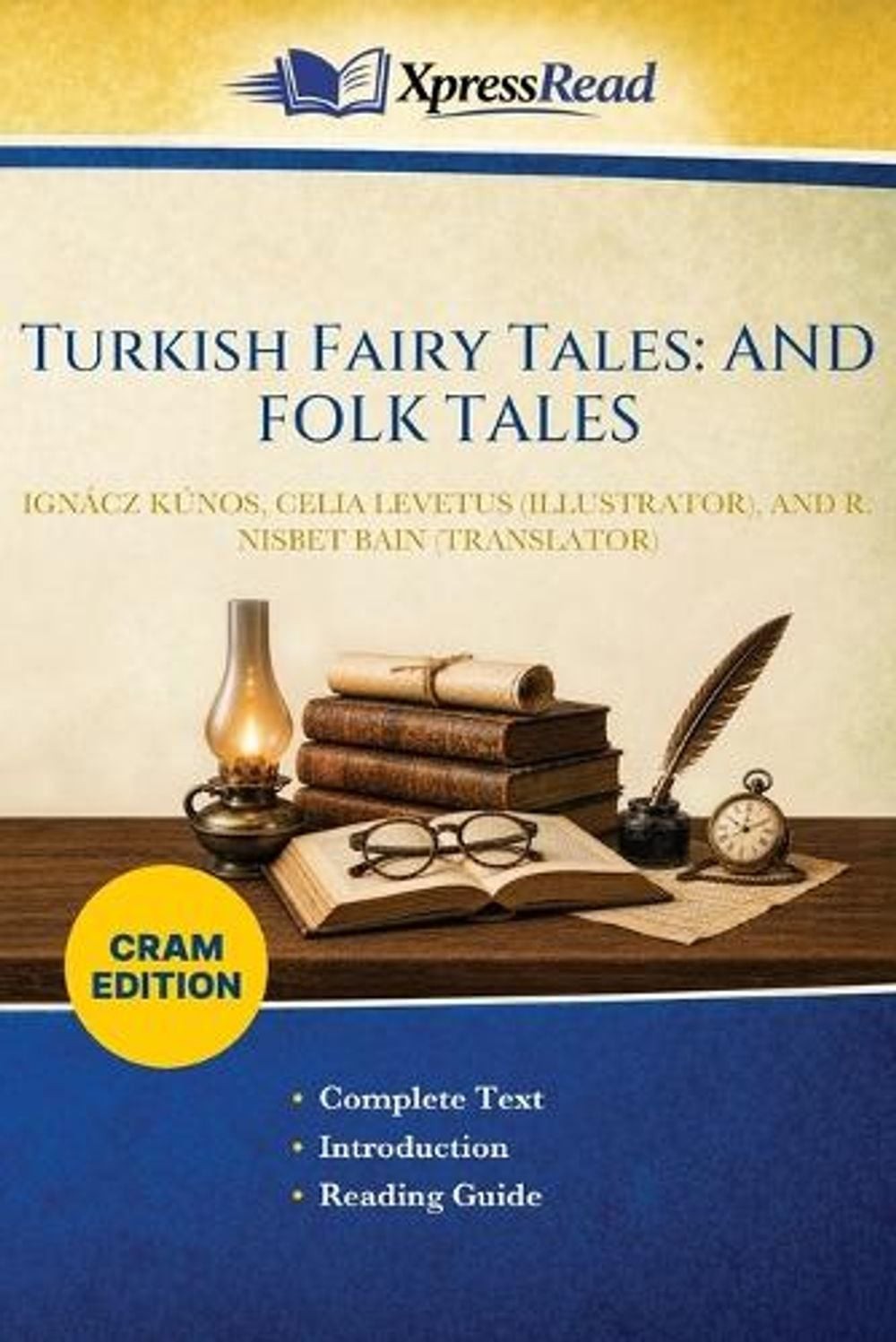 Turkish Fairy Tales: AND FOLK TALES (Cram Edition) by Ign?cz K?nos Paperback Boo
