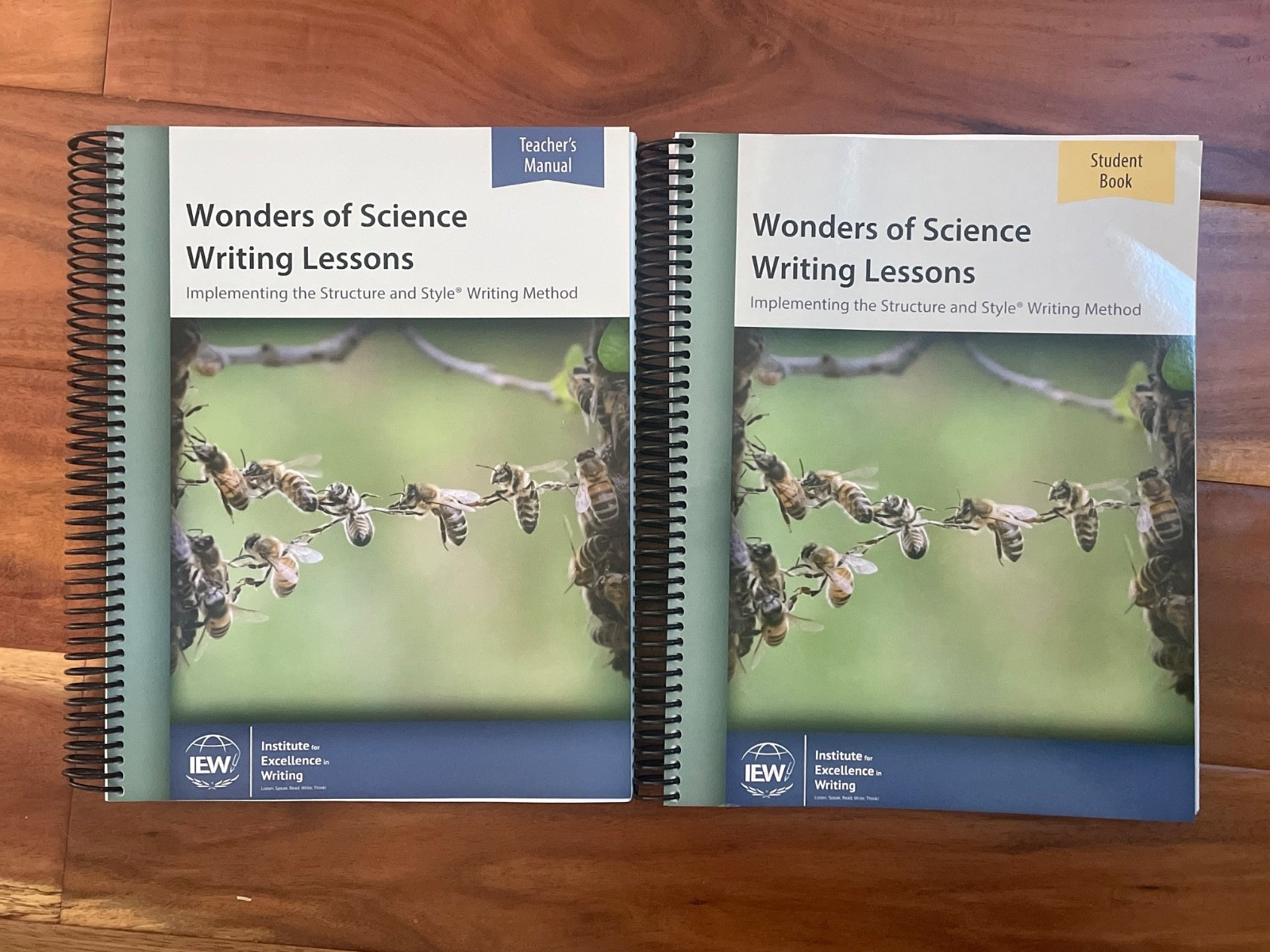 Wonders of Science Writing Lessons Student Book + Teacher’s Manual IEW Set