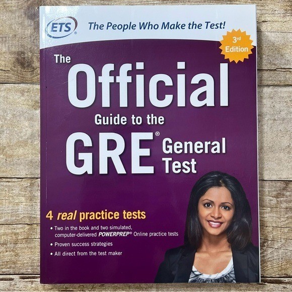 ETS The Official Guide to the GRE General Test 3rd Edition Study Guide Book