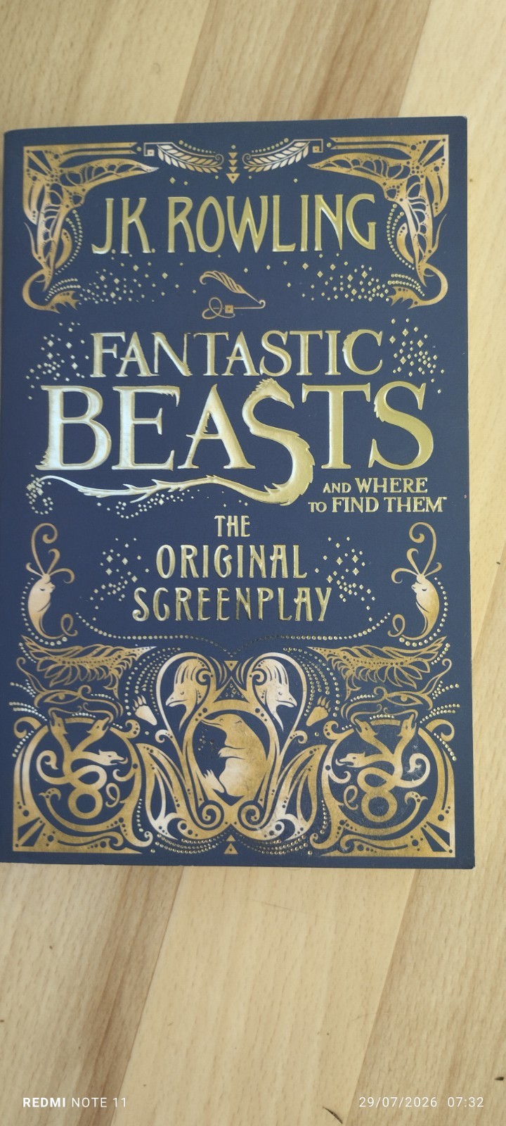 Fantastic Beasts and Where to Find Them: The Original Screenplay by J.K. Rowling
