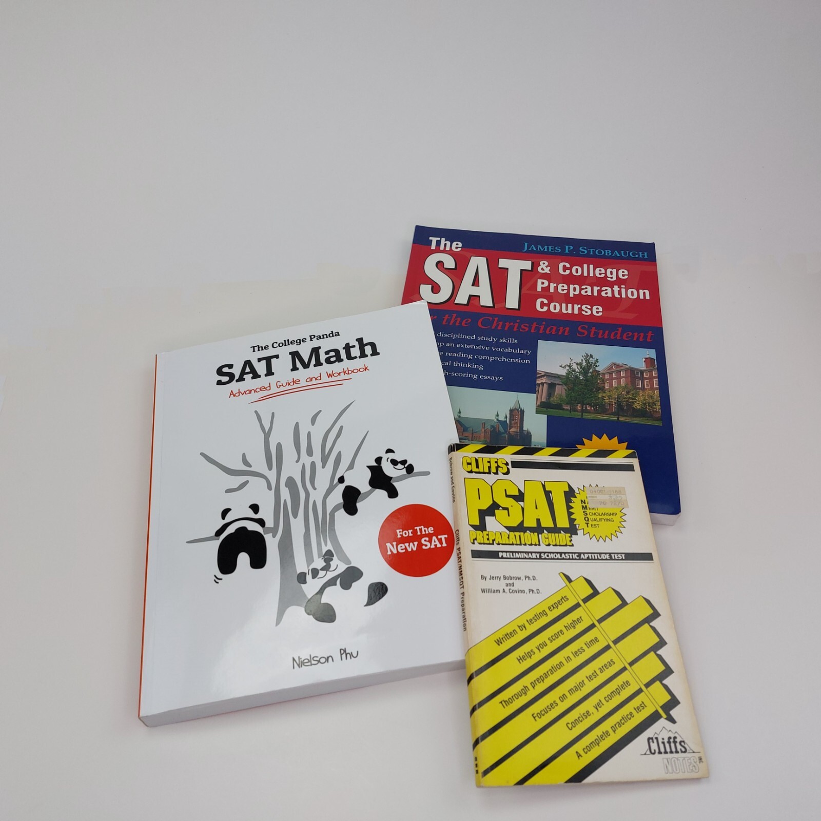 SAT PSAT NMSQT and SAT Math Study Bundle Homeschool Curriculum