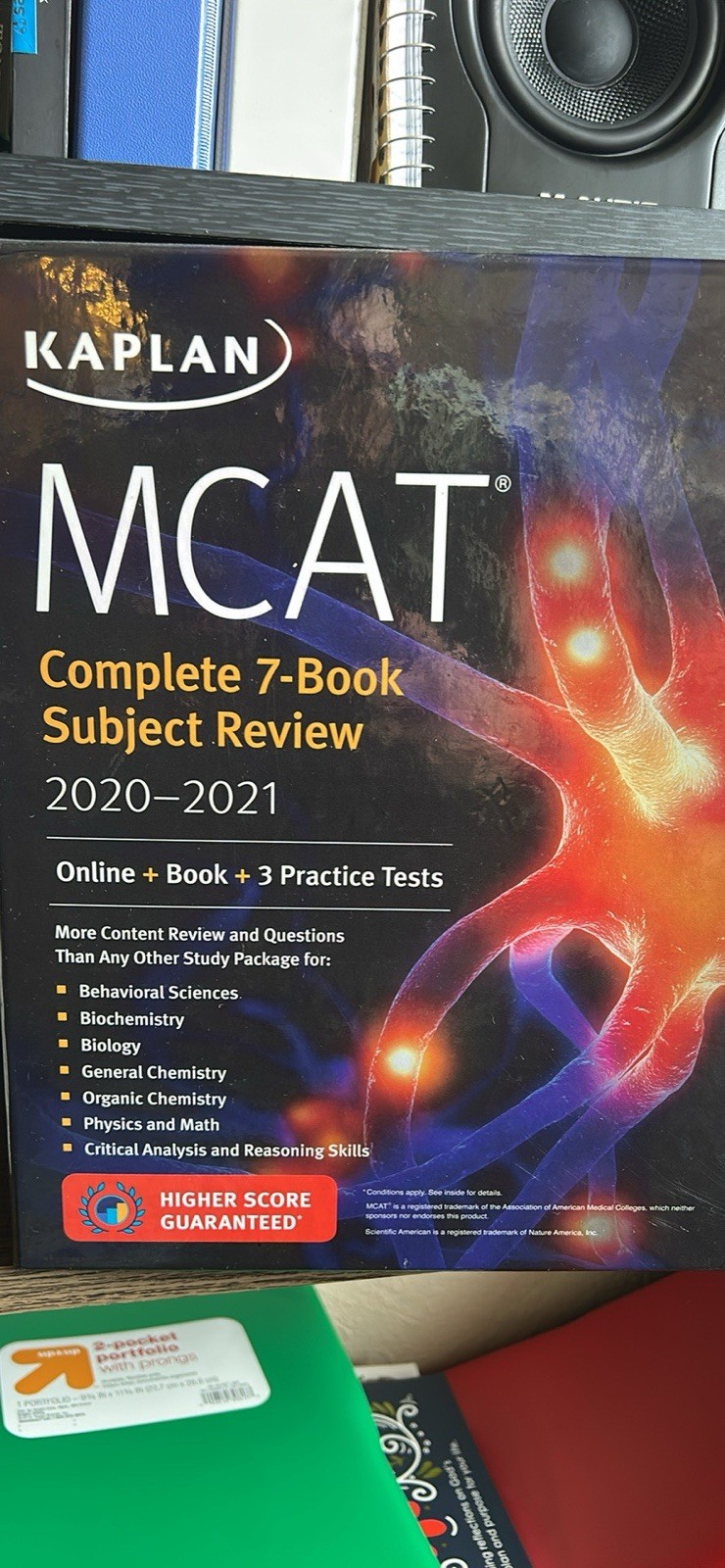 Kaplan MCAT Complete 7-Book Subject Review 2020-2021 – Lightly Used