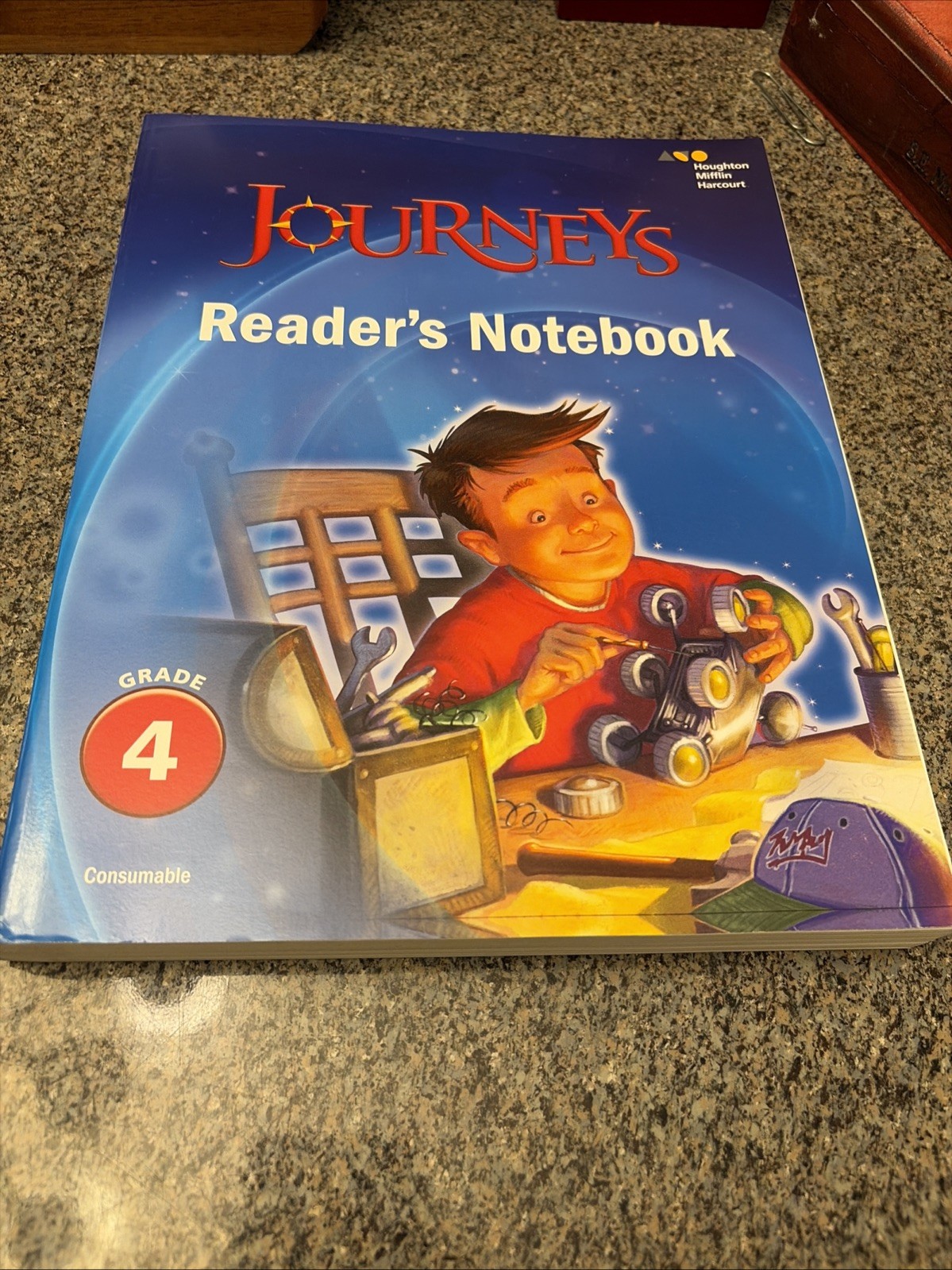 Journeys : Reader’s Notebook Grade 4 Houghton Mifflin Harcourt UNMARKED