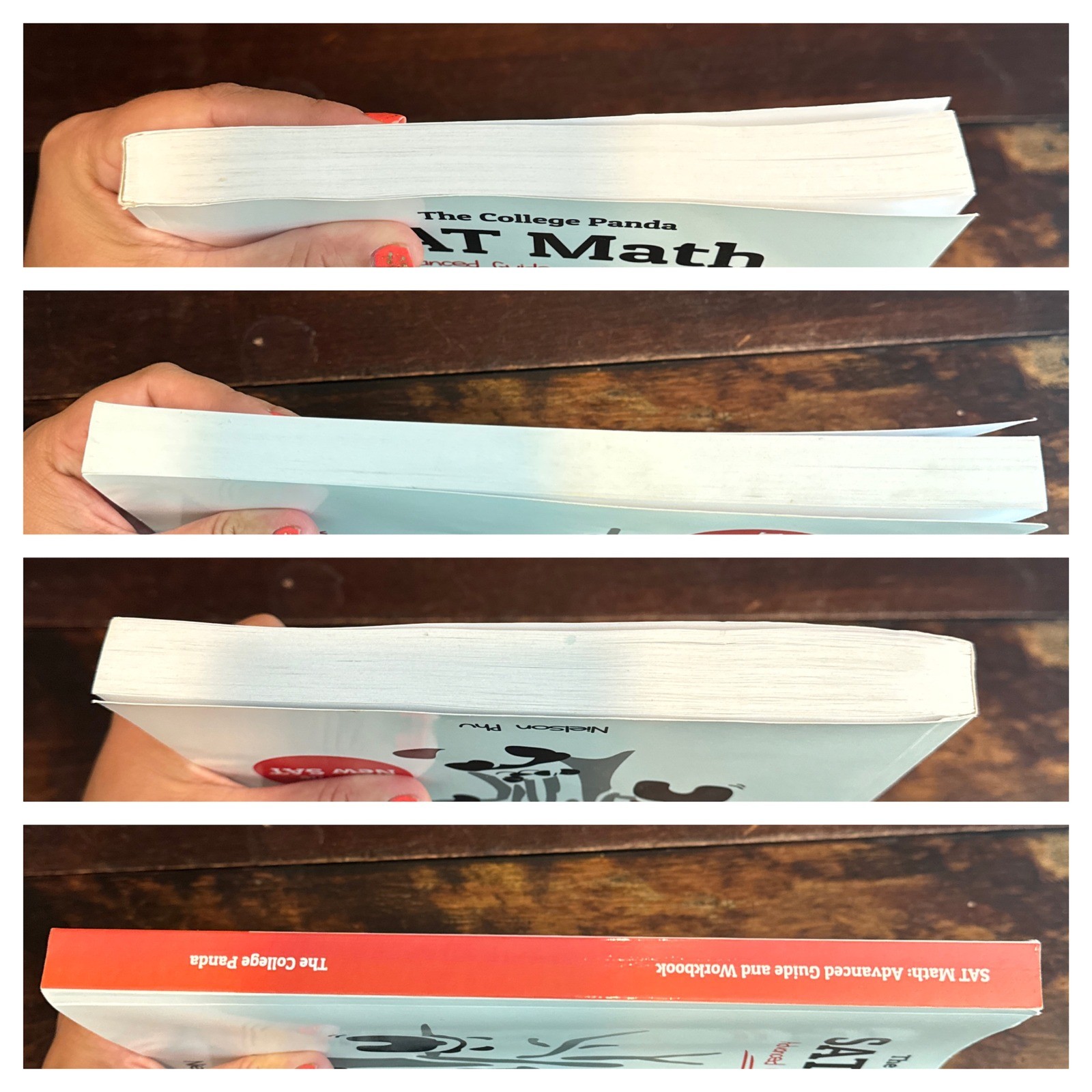 College Panda SAT Math Advanced Guide and Workbook New SAT Prep Book
