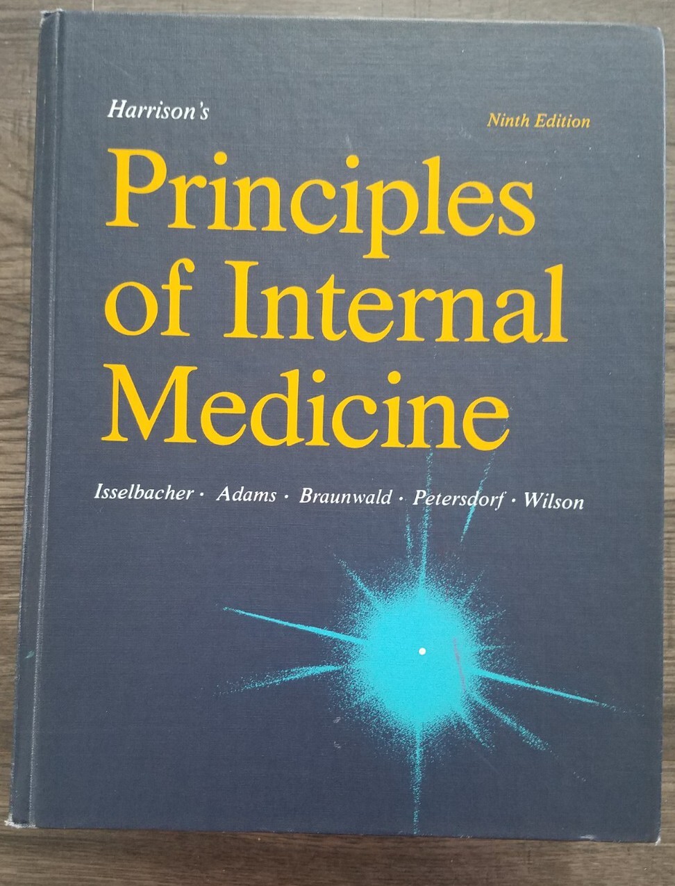 Harrison’s Principles of Internal Medicine Ninth Edition McGraw Hill Hardcover