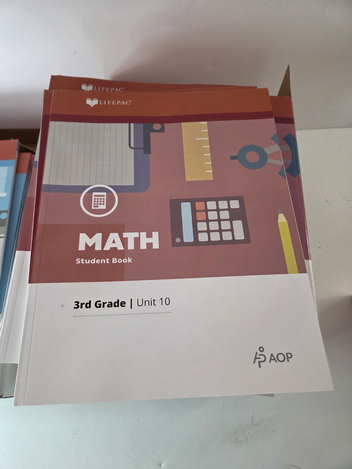*Read Lifepac Grade 3 Language Arts, Science Math