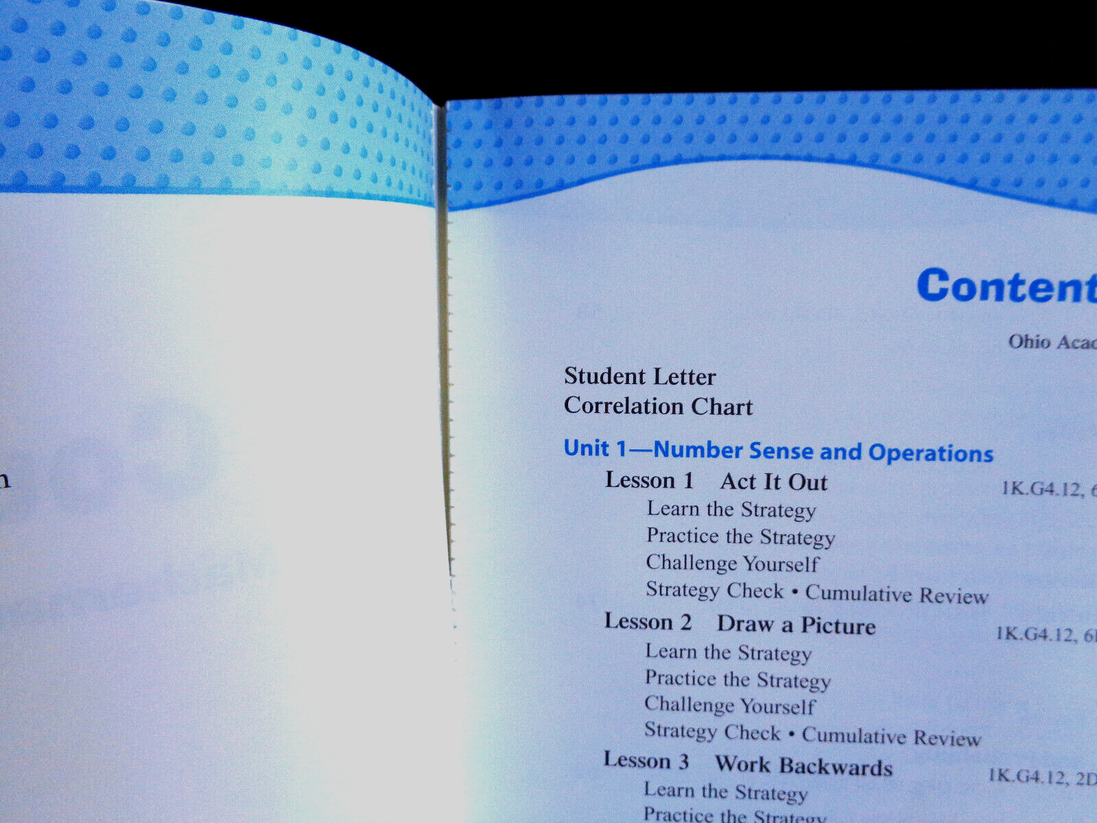 Count On It! Mathematics Problem Solving Ohio Level D Peoples Publishing 2006