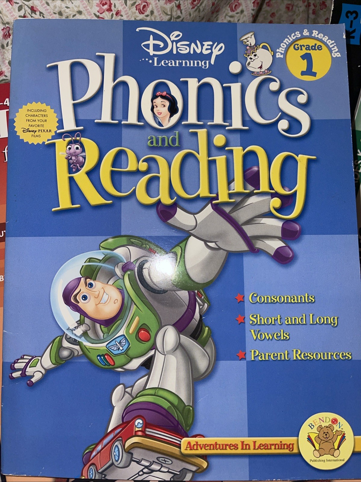 Disney Learning – Phonics and Reading – Grade 1 Teacher Parent Resources Pages