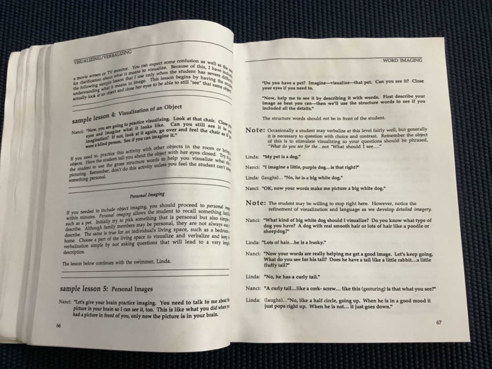 Visualizing Verbalizing Language Comprehension Nanci Bell Teach Education Book