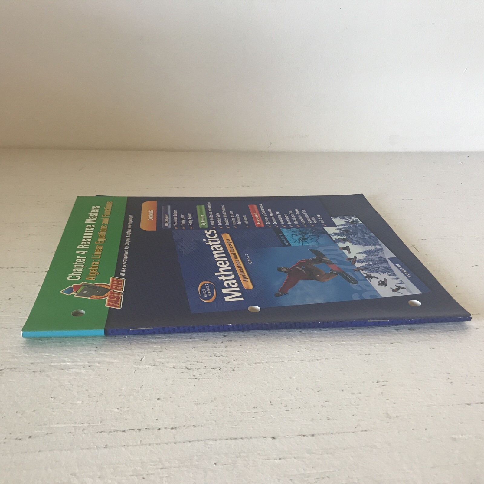 Glencoe Mathematics Ch. 4 Resource Masters Algebra: Linear Equations & Functions