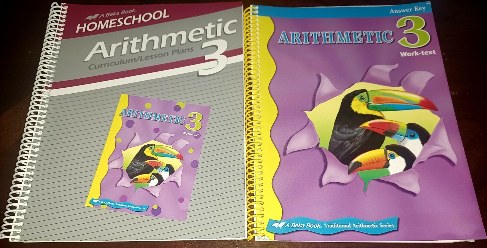 Abeka 3rd Grade Arithmetic Language Readers Health Student Teacher Set FB216