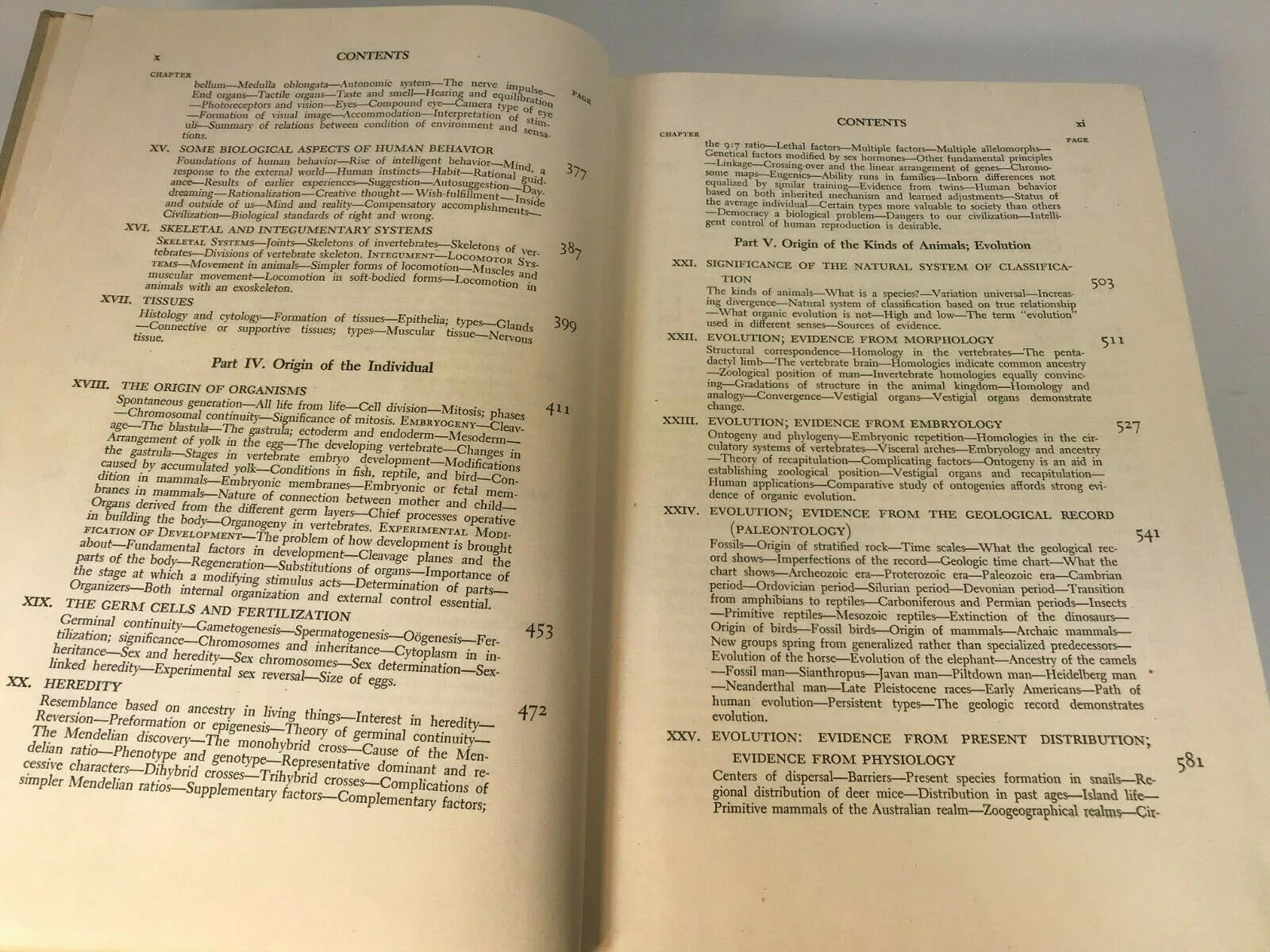 Animal Biology by Michael Guyer, Third Edition, 1941, Harper & Brothers, HC