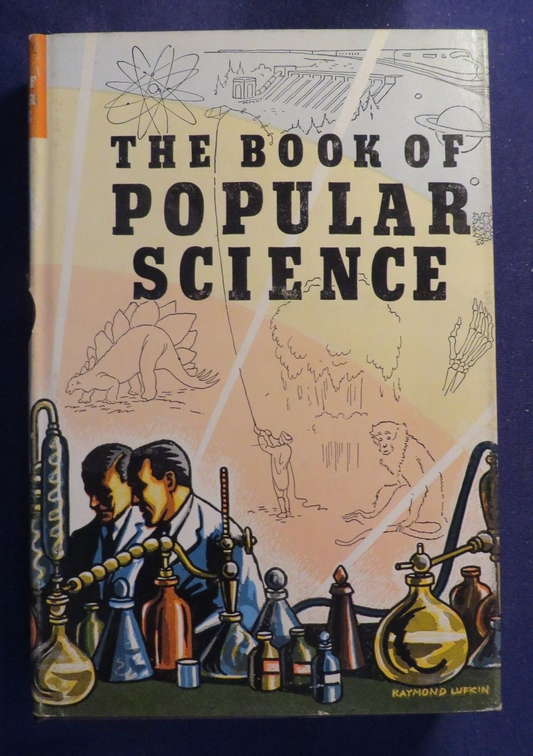 1951 THE BOOK OF POPULAR SCIENCE Vol 7 Hardcover Book by THE GROLIER SOCIETY INC