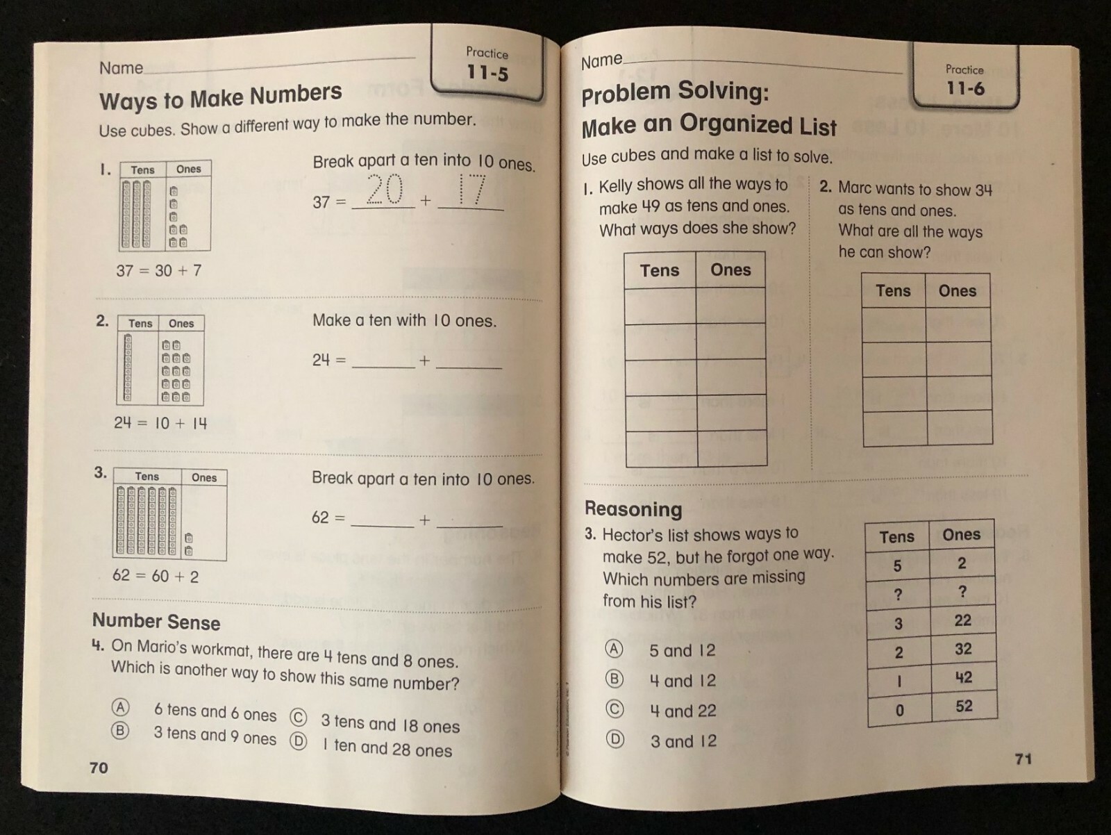 Pearson 1st Grade enVision INTERACTIVE HOMEWORK WORKBOOK (2007)
