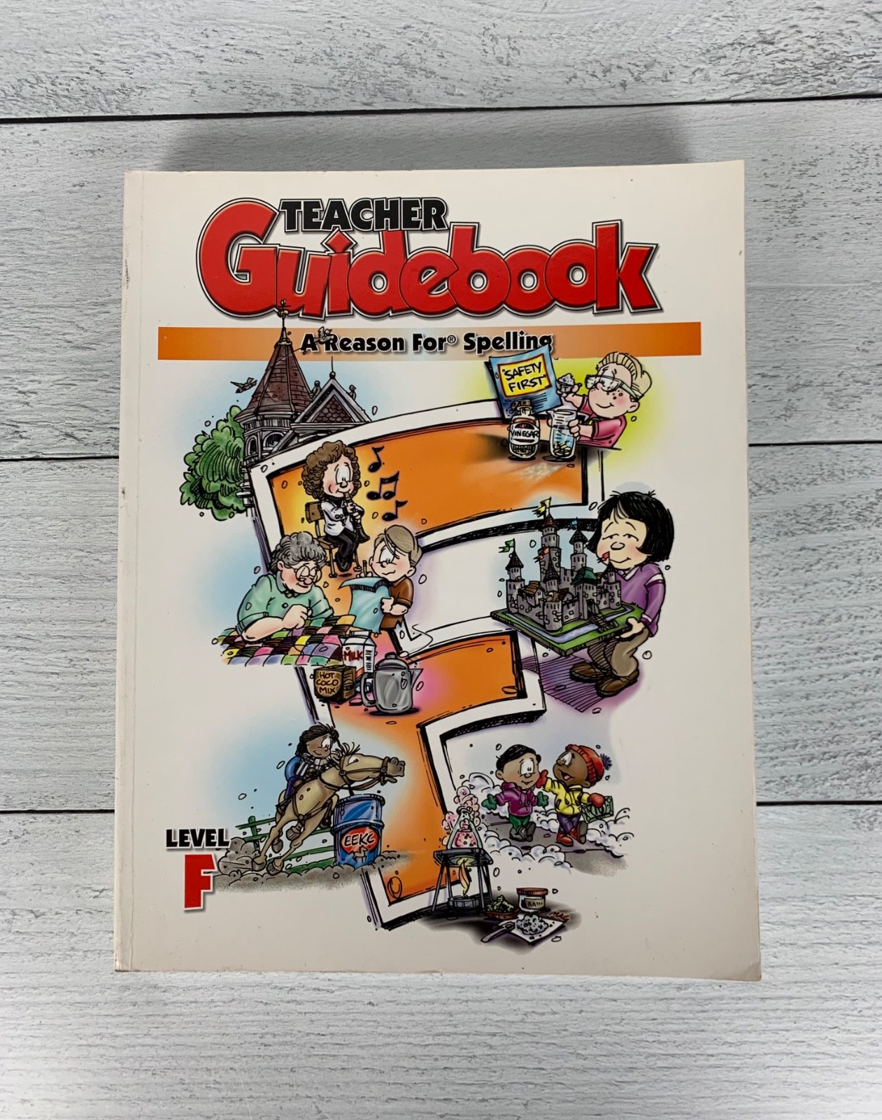 A Reason for Spelling Teacher Guidebook Level F Homeschool No Writing Book