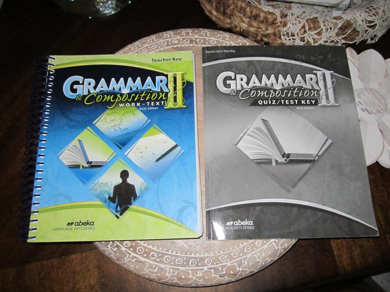 Abeka 8th Grade Grammar Composition II Language Teacher Keys # 308978 # 308994