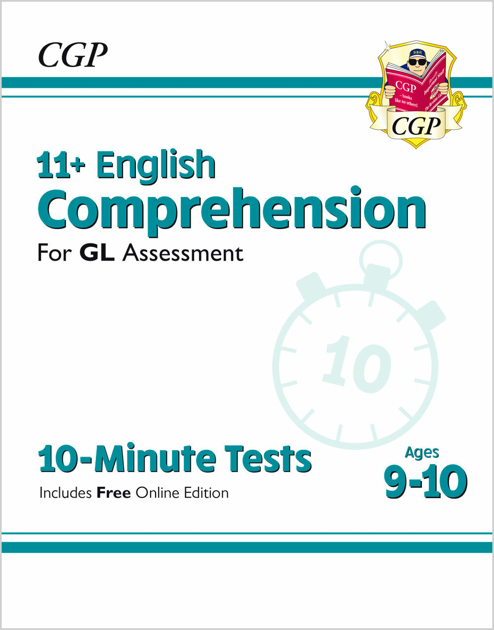 11+ Plus Year 5 GL English Comprehension 10-Minute Test wit Answer Ages 9-10 CGP