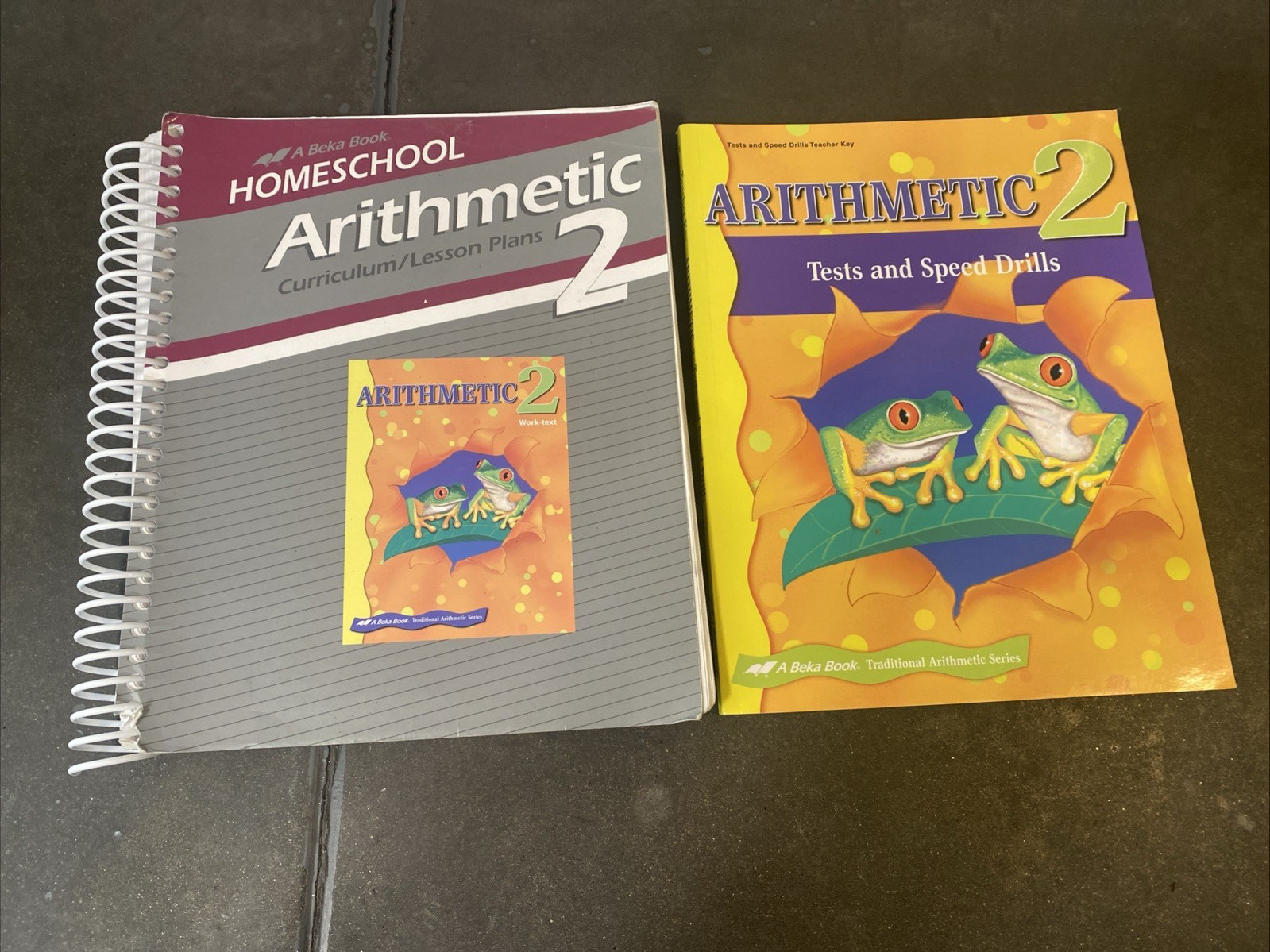 ABEKA Arithmetic 2 Curriculum/Lesson Plans and Tests and Speed Drills Answer Key