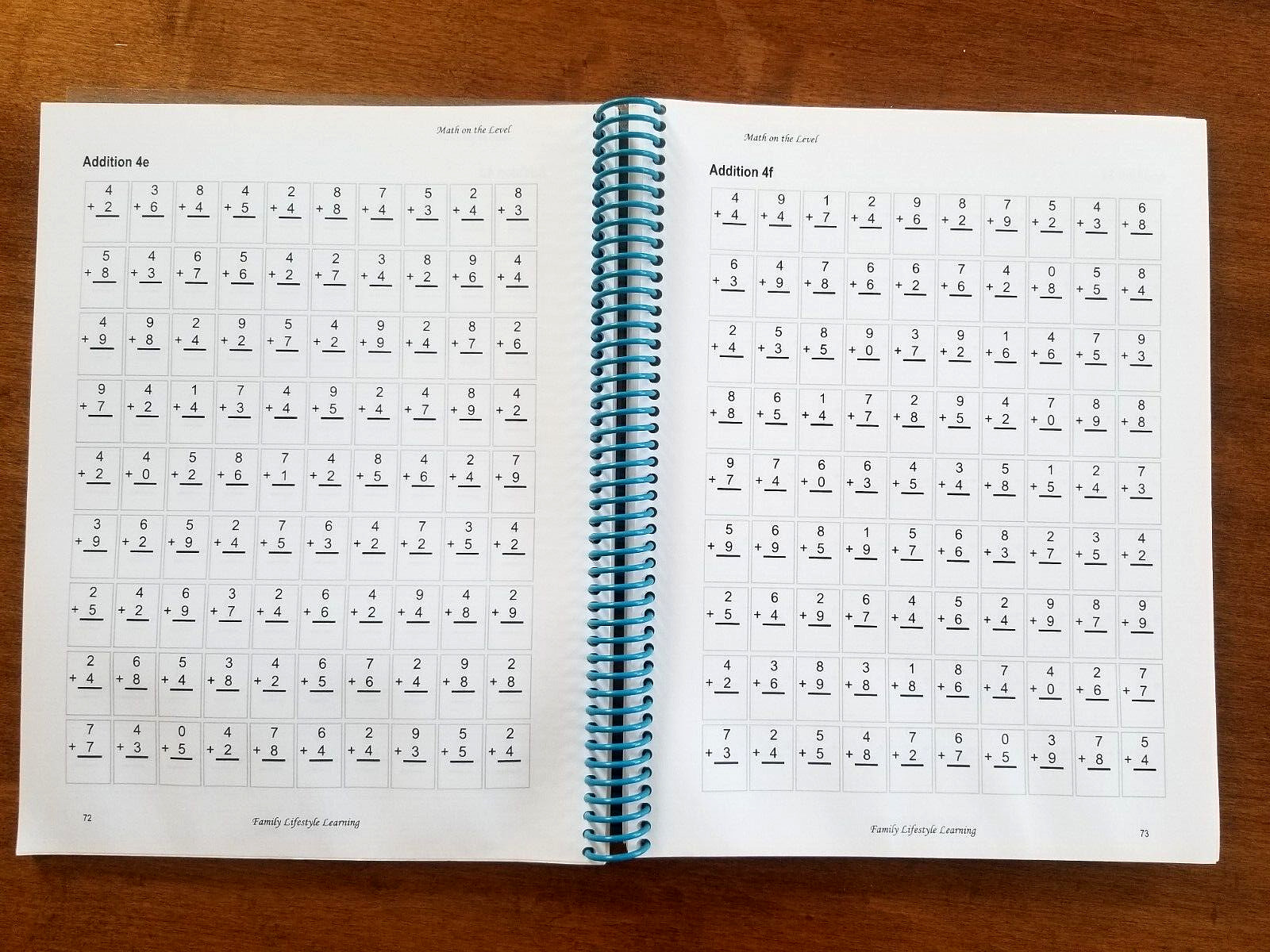 FULL SET 9’s Down Math Facts all Operations + – / x Math on the Level 1.06