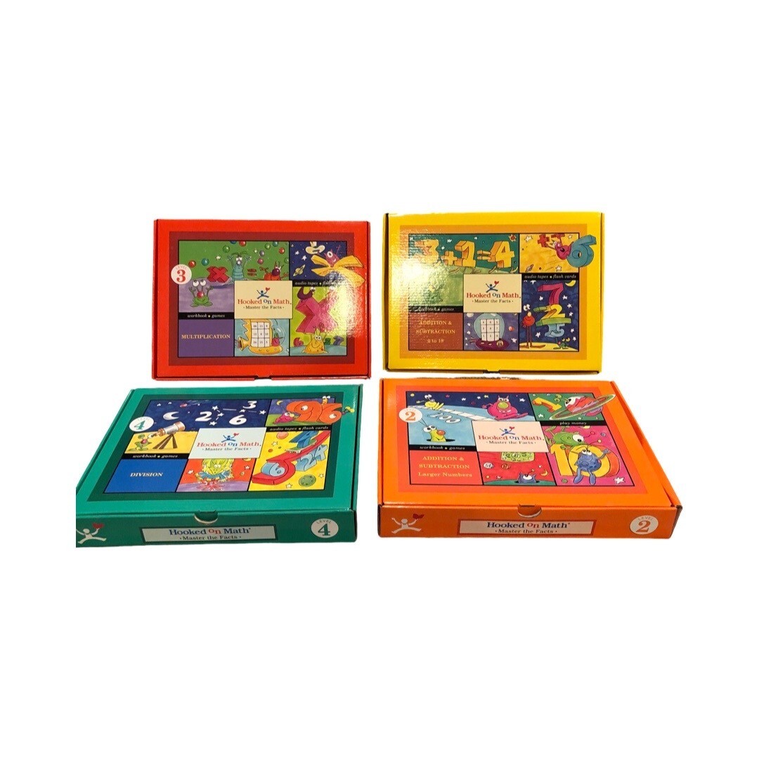 Hooked On Math Four Level Program 1st – 5th Grade 2005 Master the Facts