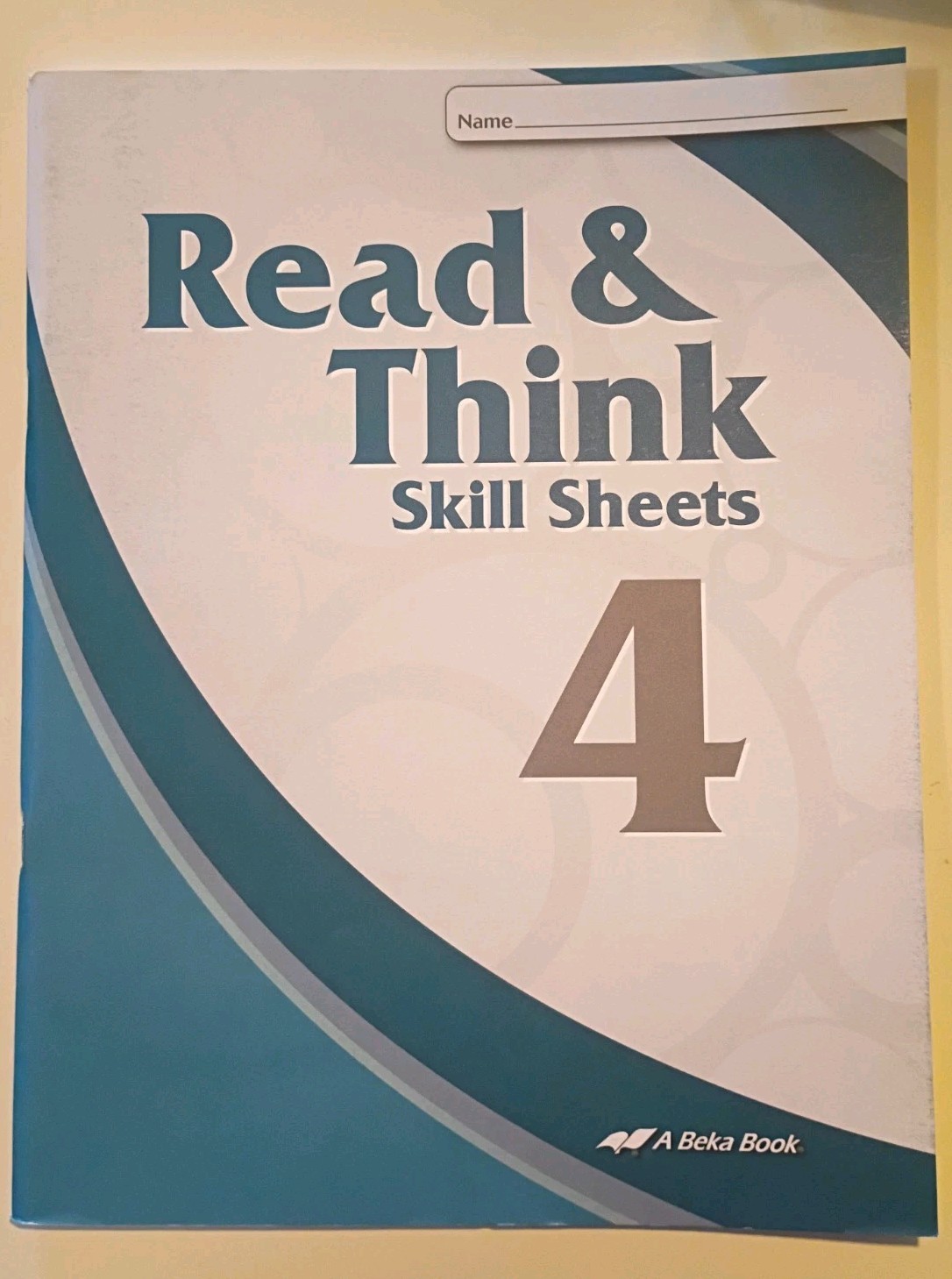 Abeka Read & Think 4 Skill Sheets (1st Edition) 4th Grade Reading – Like NEW