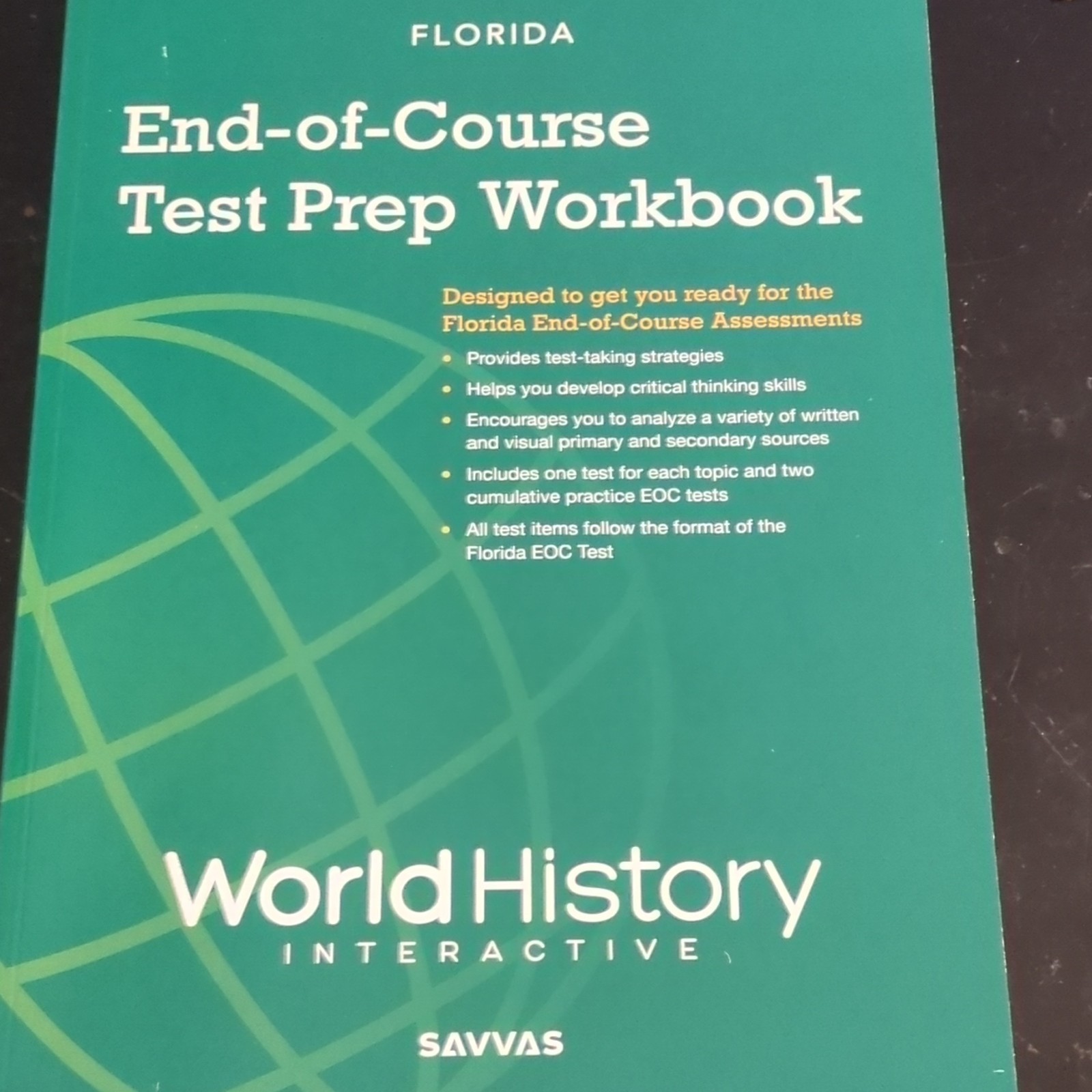 Savvas World History Interactive Workbook High School 2024