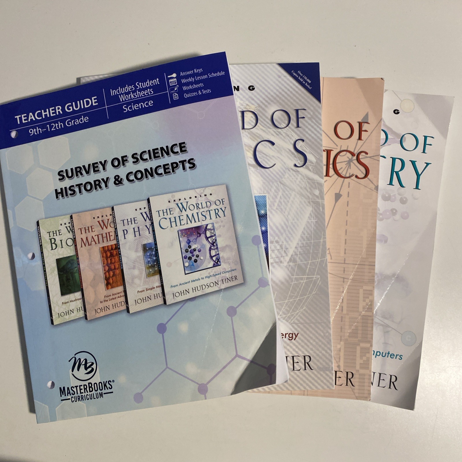 Master Books. Survey of Science Teacher Guide. Chemistry, Mathematics, Physics