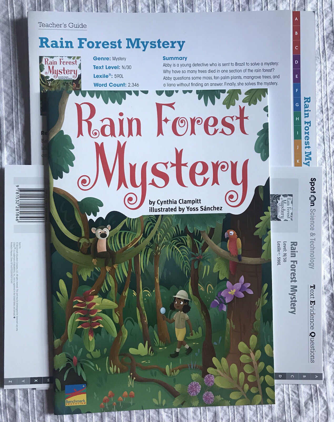 Benchmark Education Grade 3 Unit 1: Rain Forest Mystery – Cynthia Clampitt