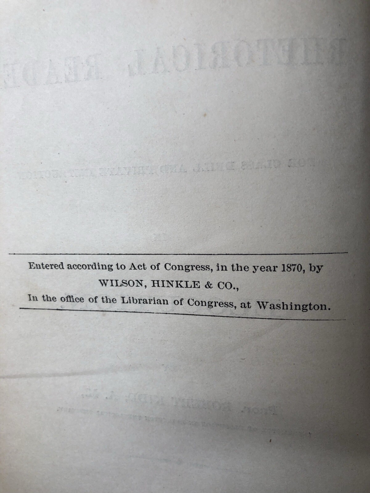 A Rhetorical Reader – Elocution – by Kidd, 1870