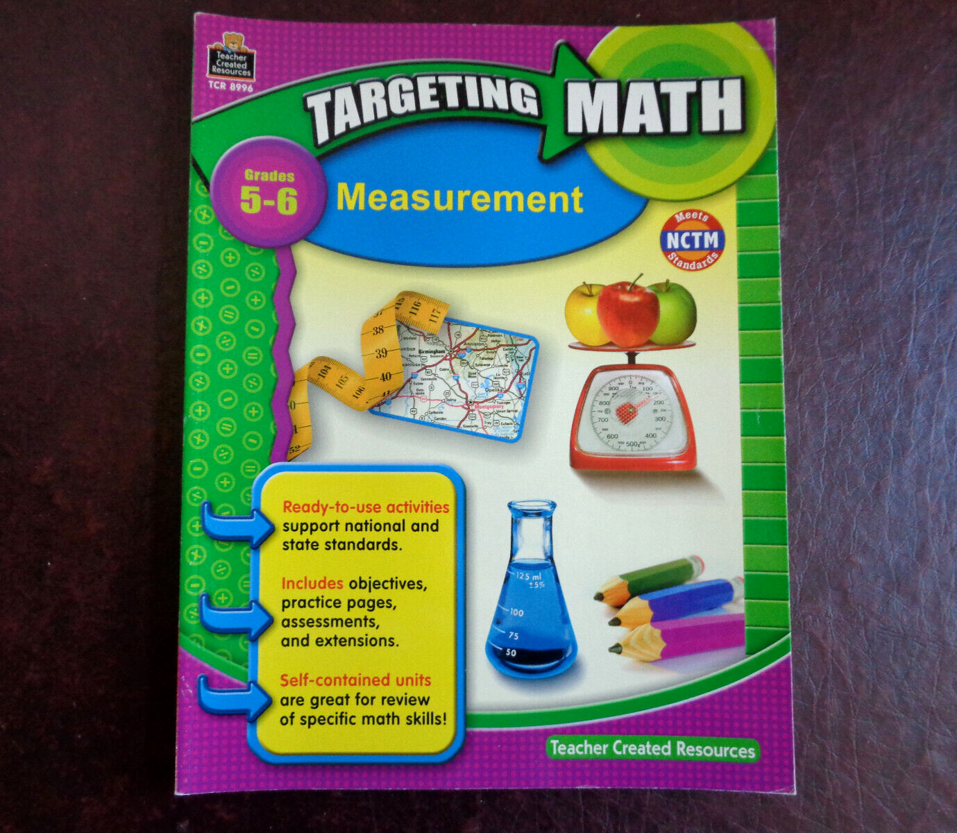 Targeting Math: Measurement, Grades 5-6 NCTM Standards Teacher Created Resources