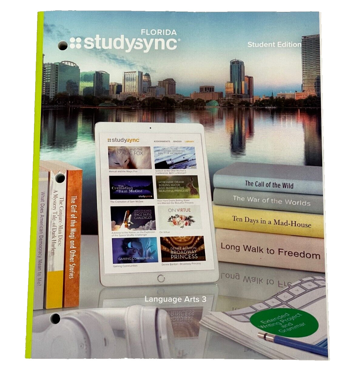 NEW Florida Studysync Language Arts 3 Student Edition Units 1-6 Paperback
