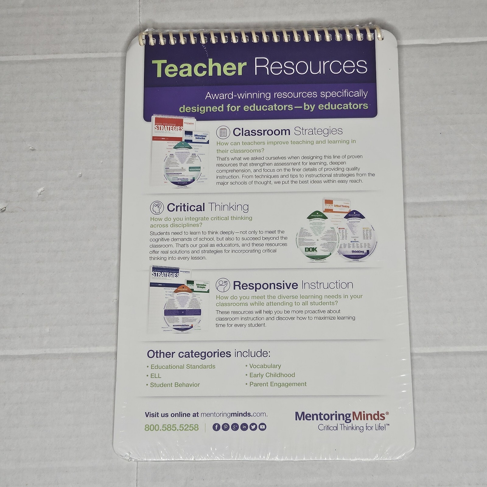 New Mentoring Minds Compact Guides Behavior Level 6-12 Prevention Intervention