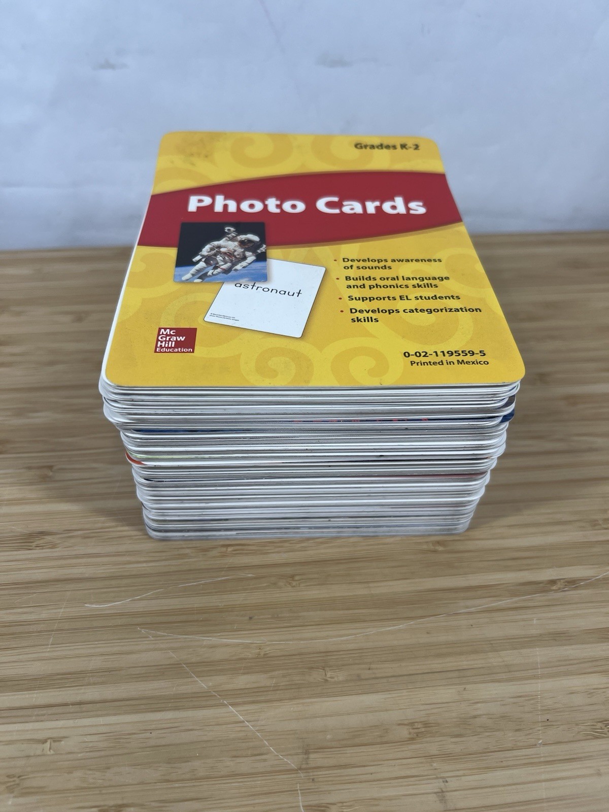 Reading Wonders, Grade K, Photo Cards Grade K-2 by McGraw Hill (2012, Book,…