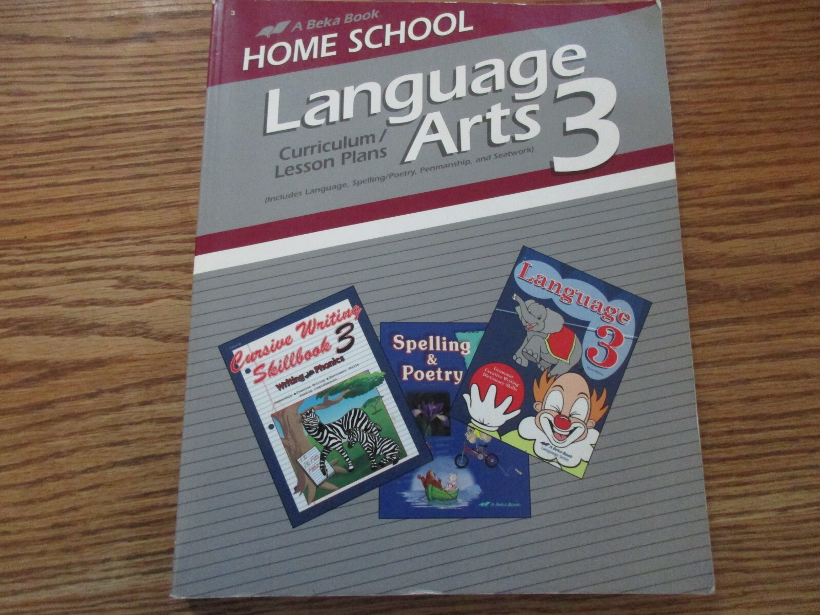 ABeka Language Arts 3 Curriculum Guide (2002 edition)