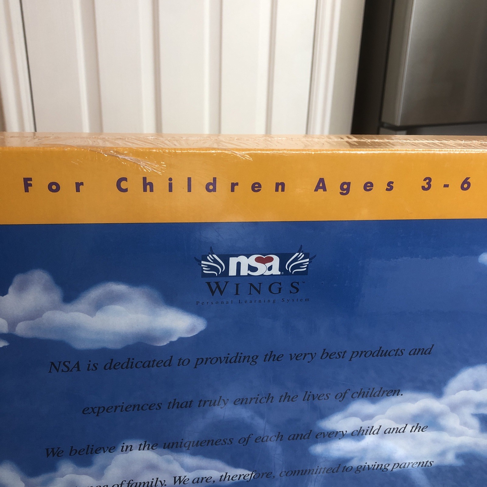 NSA Wings Personal Learning System Homeschool Curriculum For Children Ages 3-6