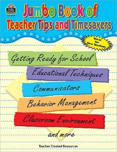 Jumbo Book of Teacher Tips and Timesavers – Paperback – GOOD