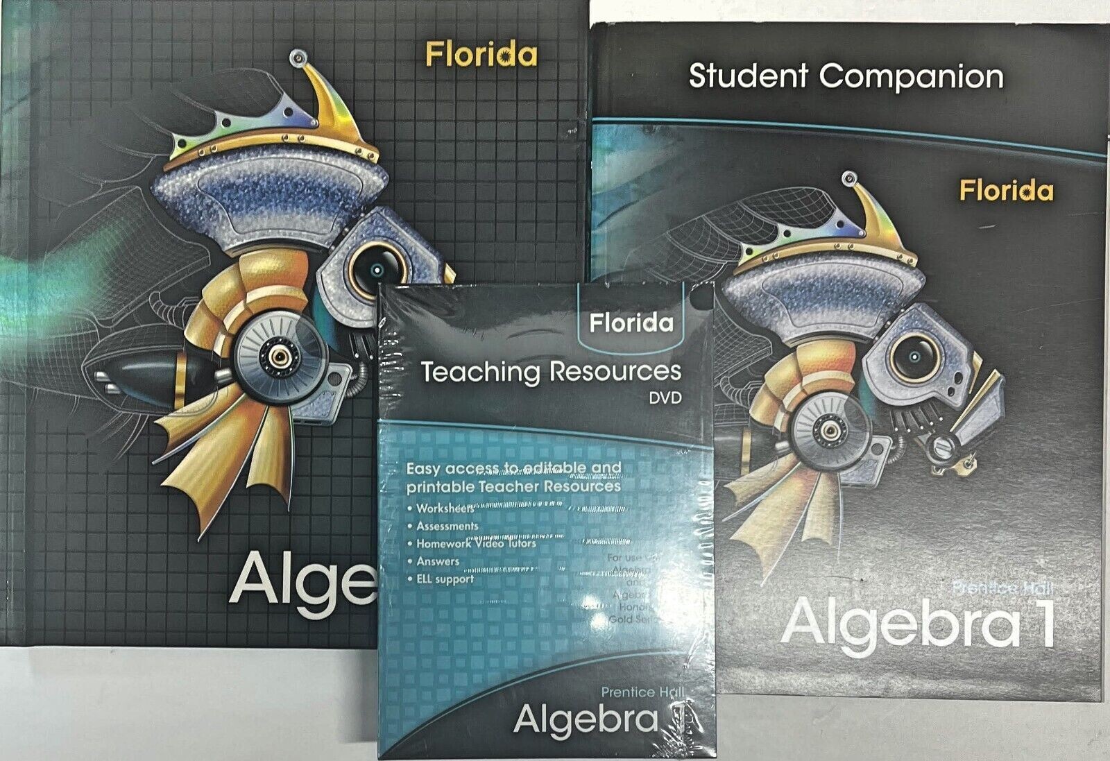 High School Algebra 1 Text Workbook Teacher DVD Bundle Homeschool Curriculum