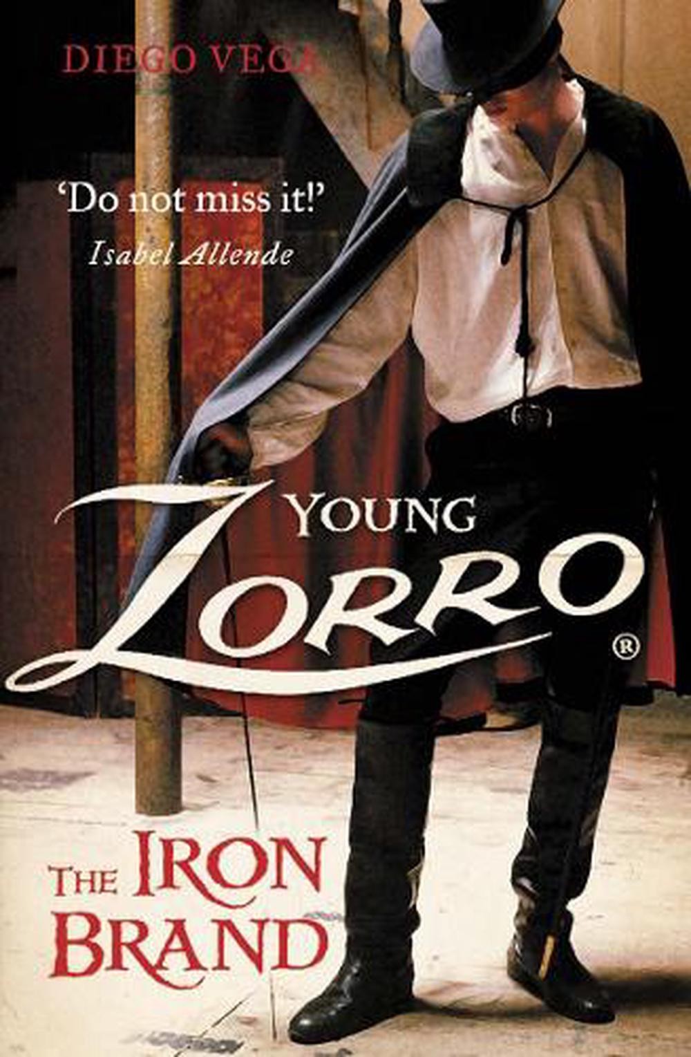 Young Zorro: The Iron Brand by Jan Adkins (English) Paperback Book