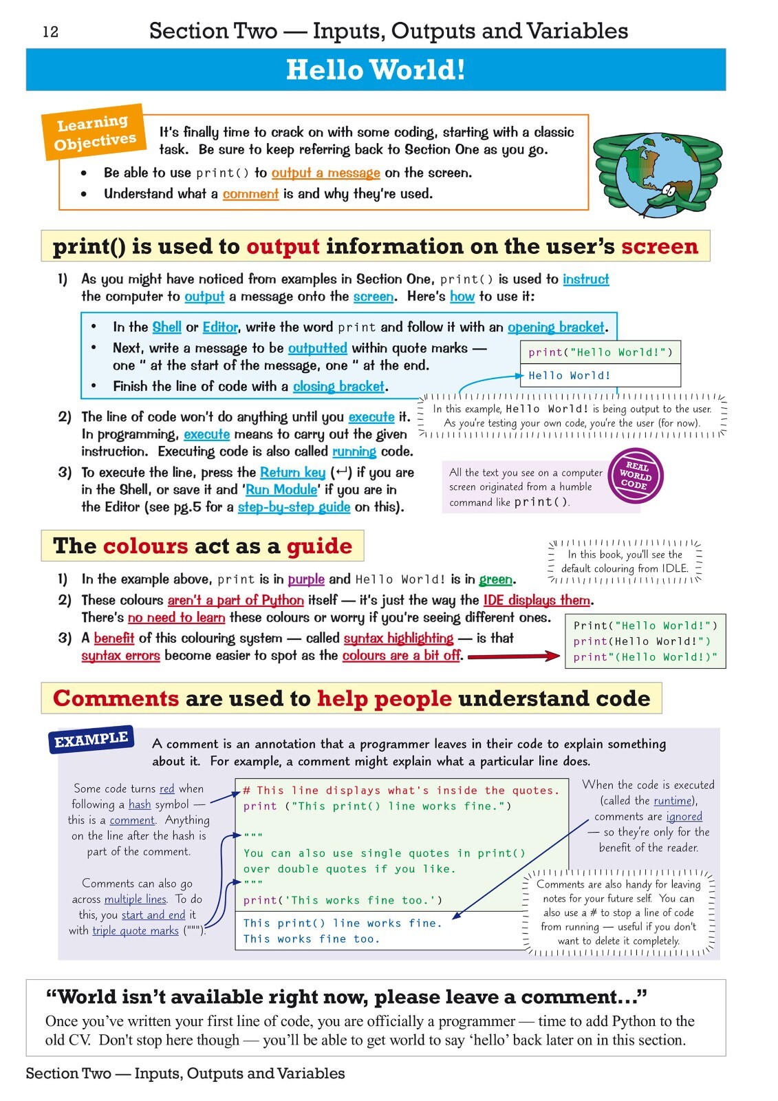 Python Programming Guide for GCSE Computer Science Key Stage 4 Cgp