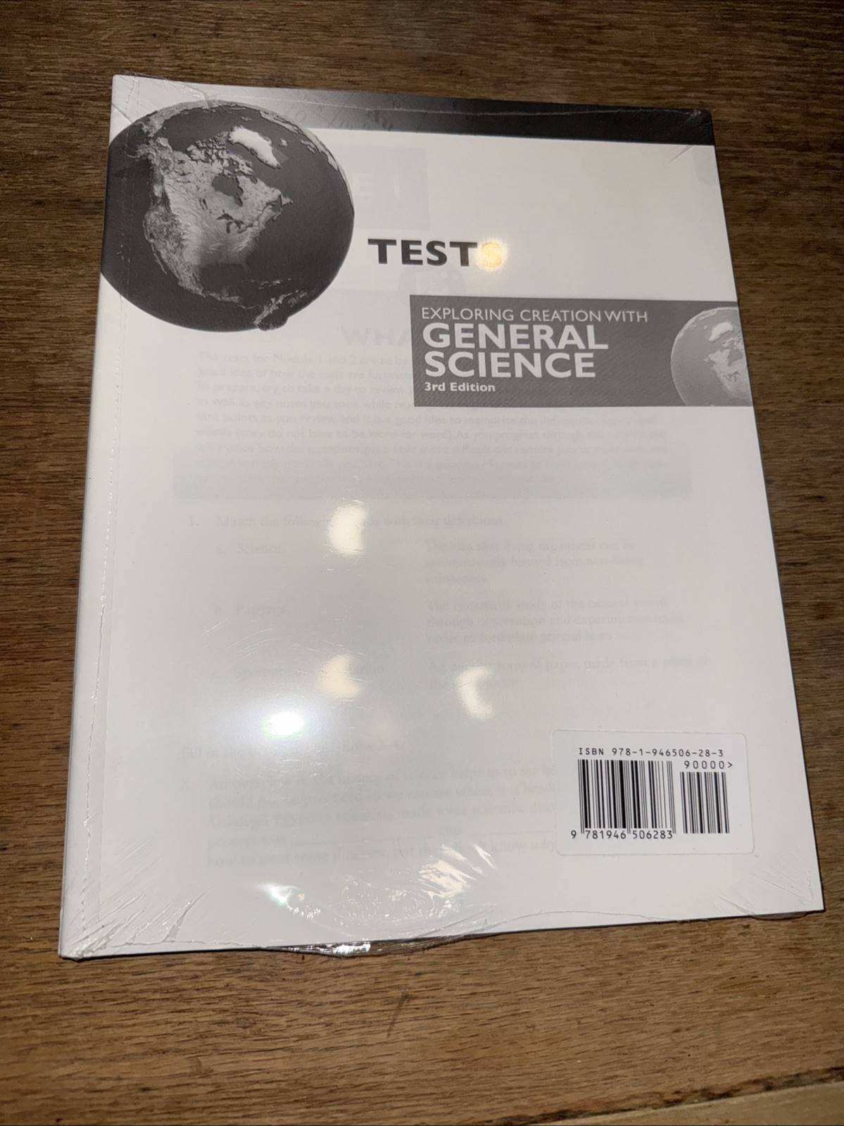 Solutions & Tests For Exploring Creation With General Science 3rd Edition New