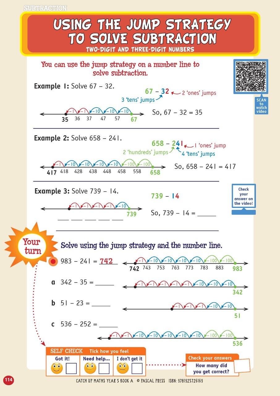 Catch-Up Maths Number & Algebra Statistics & Probability Year 5 Book A