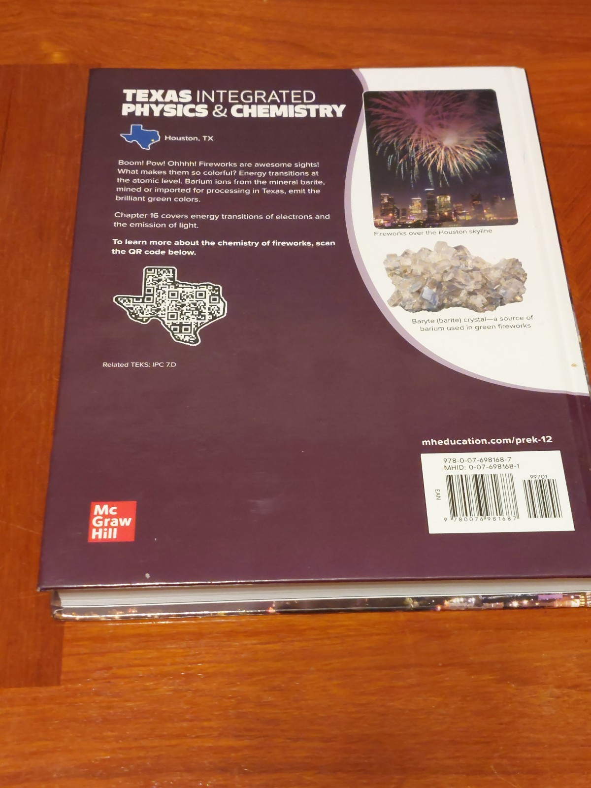 McGraw Hill Texas Integrated Physics & Chemistry Teacher’s Edition Grades 9–12