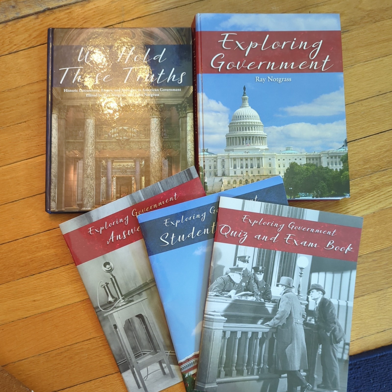 Notgrass Exploring Government – 5 book Set