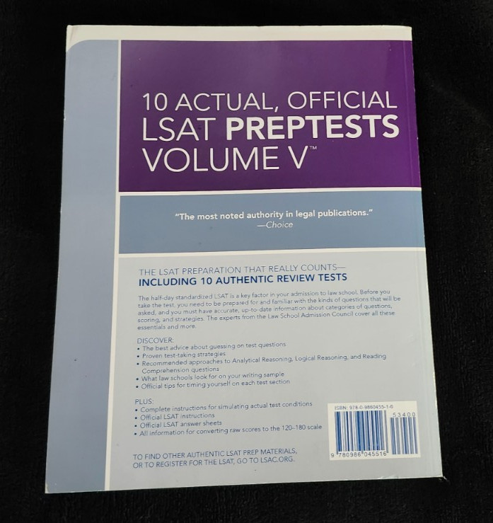 Official LSAT PrepTests Bundle (8 Books)